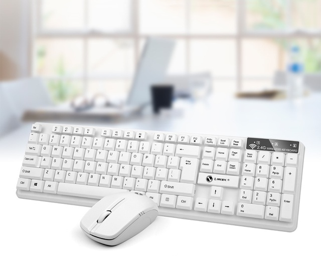 Hot Sale Cheap Quiet USB Wireless Keyboard Mouse Combo Wholesale Waterproof Keyboard and Mouse Combos