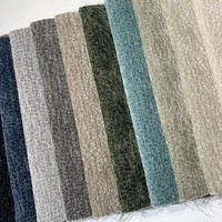 Tissu d'ameublement en chenille douce et moelleuse, toucher velours, pour voiture, sac, jouet, canapé, chaise, coussin, décoration de meubles de luxe