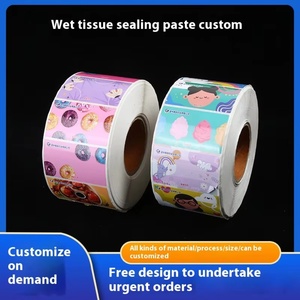 Étiquettes autocollantes transparentes en PVC pour les besoins quotidiens, rouleaux d'étiquettes pour machines d'emballage, étiquettes pour emballages alimentaires - Product Image 6