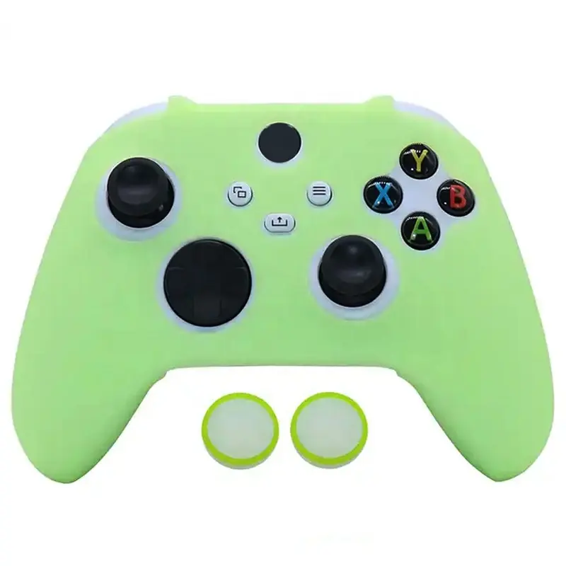 Xbox Controller Skins Glow in the Dark Gamepad Covers pour PS3/PS4/PS5/XONES/Switch pro/ Xbox 360 Étui en silicone lumineux