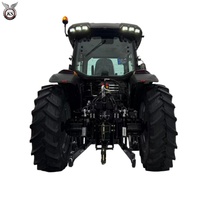 Tracteur agricole multifonctionnel automatique 150 CV avec cabine, boîte de vitesses, moteur 4x4, longue durée de vie pour toutes les utilisations