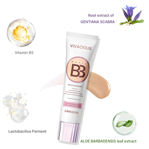 Fonds de Teint SPF 30 <span class=keywords><strong>BB</strong></span> Crème Maquillage Teint Changeant en Gros Personnalisé à Marque Privée pour Toutes les Carnations - Product Image 3