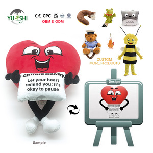 Jouets en peluche personnalisés OEM ODM avec logo, monstres multi-yeux en coton, poupées mascottes, animaux en peluche pour cadeau d'enfant - Product Image 6