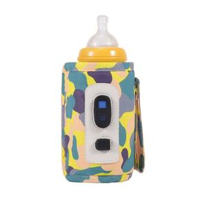 กระเป๋าเก็บอุณหภูมิพร้อมจอแสดงผล LED สำหรับอุ่นนมและน้ำดื่ม ใช้พอร์ต USB สำหรับเด็กทารก อุปกรณ์เสริมสำหรับขวดนม - Product Image 1