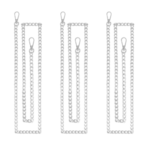 High-End <b>Bag</b> Accessories Flat <b>Bag</b> Chain Metal <b>Strap</b> Single Shoulder Crossbody or Lantern <b>Replacement</b> for Needlework - Product Image 3