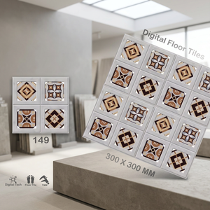 Azulejos de Piso Cerámicos Digitales Rústicos 3D de 30x30cm, Marca Vistaar, Acabado Mate, Diseño Moderno - Product Image 5
