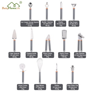 Vendita calda 13 pezzi di utensili in plastica in acciaio inox Set gadget da cucina intelligente per la casa e la cucina utensili da cucina - Product Image 2