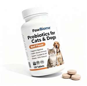 Probiotiques en gros pour chiens et chats - Soutien immunitaire, digestion sensible, hypoallergénique, huile de poisson, santé des articulations et de la peau, marque OME - Product Image 1