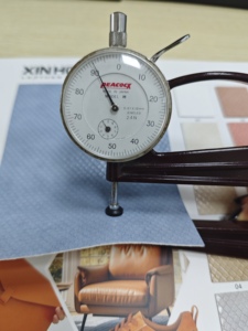 Pelle Sintetica PU Intrecciata Bicolore di Alta Qualità Stile Vintage per <span class=keywords><strong>Borse</strong></span> e Calzature - Product Image 2