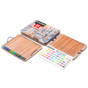 Gran oferta, lápiz para colorear de boceto de madera, Premium, 50 Uds., juego de lápices de colores Pastel suaves para pintar - Product Image 5