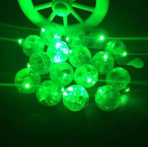 Boule en plastique LED Balloon Lights Mini Flash Ball Glowing Balls LED Toy Accessories Décoration pour ballons ou lanternes - Product Image 5