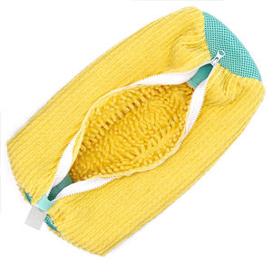 كيس غسيل الأحذية للحماية من التشوه والتنظيف الشامل بزاوية 360 درجة، مناسب للغسالة مع بطانة ناعمة عالية الجودة - Product Image 5