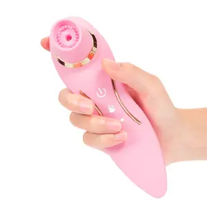 USB-Ladungs rotations stab Massage gerät Klitoris saugen Maschine Pussy Sucker Oral Sex Machine