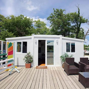 Manufacturer <strong>Supplier</strong> China's Contemporary Design <strong>Easy</strong> Folding 40 Foot 20 Foot Prepeggy Container House Expandable Home at Price - Product Image 1
