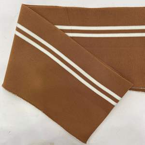 ผ้าริบถักคอเสื้อและปลายแขนเสื้อ ทำจากโพลีเอสเตอร์ 100% สำหรับเสื้อเชิ้ตและเสื้อโปโล - Product Image 4