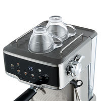 Cafetera Espresso Anbolife de 20 Bares con Pantalla Táctil a Color, Vaporizador de Leche para Café Helado, Barista en Casa, OEM