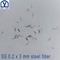 Barre droite en acier inoxydable AISI 304 à microfibres Zhiti sans colle de 3/0,2 mm pour impression 3D de béton