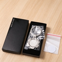 Individueller Sublimations-Schlüsselanhänger aus Metall mit Geschenkbox für Firmenveranstaltungen Souvenir-Geschenke Personalisierter Foto-Schlüsselring