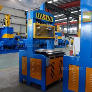 Cortador de pacas de goma de plástico de fácil operación, cortador hidráulico de goma eléctrico, maquinaria cortadora de pacas de goma - Product Image 5