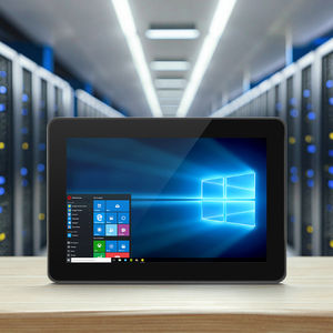 PC industriel tout-en-un tactile sans ventilateur avec écran LCD de 10,1 pouces, Intel I5-6200U, large port RS232 RS485, OEE IoT HMI pour les entreprises - Product Image 1