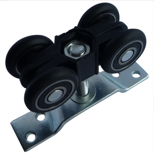 <span class=keywords><strong>Puerta</strong></span> <span class=keywords><strong>corredera</strong></span> de madera maciza para armario, Riel de traducción colgante, rueda de guía, polea colgante, <span class=keywords><strong>rodillo</strong></span> de <span class=keywords><strong>puerta</strong></span> de madera - Product Image 2
