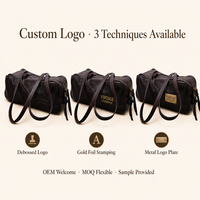 Sacs à bandoulière en cuir véritable tanné végétal avec logo personnalisé pour femmes, sacs bowling haut de gamme pour dames, fournisseurs