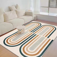 Tapis d'hôtel en polyester lavable en machine et tapis fait main résistant aux taches pour chambre à coucher et salon, idéal pour adolescents - Vente chaude