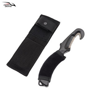 Cortador de Cuerda de Aleación de Titanio para Buceo, con Dientes de Sierra, Mango Largo, Funda, Herramienta de Rescate y Salvamento Subacuático, KEEP DIVING KF 283 - Product Image 5