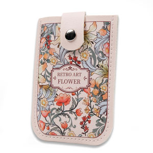 पु पुष्प प्रिंट आउट वॉलेट स्लिम मल्टी स्लॉट कार्ड केस थोक ब्रांडेड महिला वॉलेट कस्टम - Product Image 2