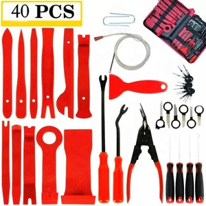 Herramientas de desmontaje de Audio para coche, Kit de herramientas de extracción de embellecedor Interior de Panel de puerta automático, palanca de extracción de Audio, 40 Uds. - Product Image 1
