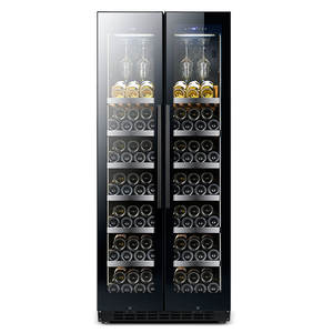 VANACE-refrigerador eléctrico pequeño <span class=keywords><strong>Horizontal</strong></span>, compresor compacto comercial, refrigerador de <span class=keywords><strong>vino</strong></span> con madera - Product Image 3