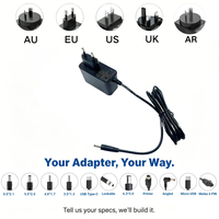 Adaptateur secteur universel MYIXI 36W interchangeable 12V/19V 3A/1.6A en matériau PC avec prise murale AC DC USB-C et connecteur 5.5x2.1mm