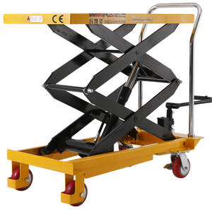 Wankailer gunting ganda hidrolik, meja angkat tugas berat, gunting ganda hidrolik, tangan kecil 800kg 1.5m - Product Image 2