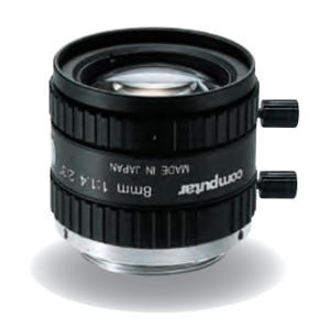 M0814-MP2 - Lensa Tetap 8mm F1.4 - Kompak Logam Industri 2MP untuk Visi Mesin - Product Image 4