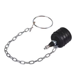 Hochwertiger 2-Zoll-Naturkautschuk-Testkugel-Rohrstopfen, 13 psi Arbeitsdruck, zum Abdichten und Testen von Rohren - Product Image 1