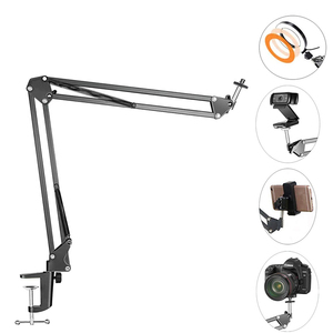 YEAH 1/4 hilo deporte <span class=keywords><strong>Camara</strong></span> transmisión en vivo suspensión Boom tijera brazo de pie Cámara Flexible Webcam soporte - Product Image 2