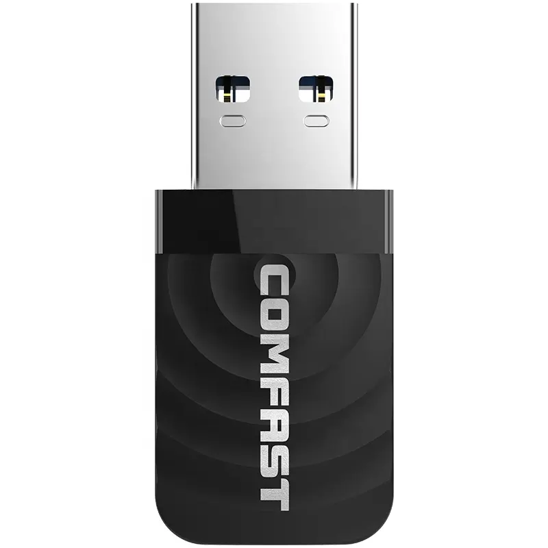 Populaire 1300Mbps Comfast CF-812AC IEEE802.11b/G/N/Ac Standaard Dongle Comfast Wifi Adapter Drivers