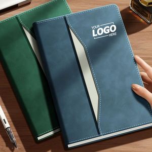Carnet d'affaires personnalisé avec impression de logo, journal de bureau professionnel pour réunions, cadeau promotionnel d'entreprise - Product Image 1