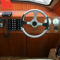Bateau de transport touristique à moteur hors-bord de 8,8 m/29 pieds, 18 places, en FRP, 200 CV, pour le transport de passagers et d'équipages, à vendre