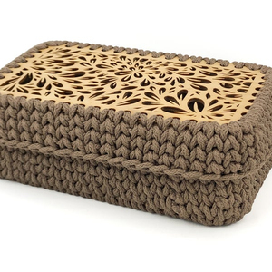 Panier en corde tendance - Product Image 1