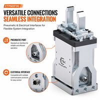 Pince parallèle servo-électrique CTPM2F30, pince robotique haute vitesse 85 mm/s pour l'automatisation de l'entretien des machines CNC
