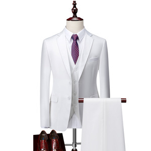 Giacca giacca maschile pantaloni <span class=keywords><strong>gilet</strong></span> abito <span class=keywords><strong>gilet</strong></span> <span class=keywords><strong>gilet</strong></span> formale da sposa affari 3 pezzi Set <span class=keywords><strong>completo</strong></span> da <span class=keywords><strong>uomo</strong></span> - Product Image 4