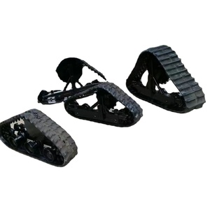 मिनी ट्रांसपोर्टर रबर ट्रैक चेसिस हवाई जहाज के पहिये 0.5Ton 120T क्रेन टैंक लोडर ट्रक Minig ड्रिल रिग खेत - Product Image 5