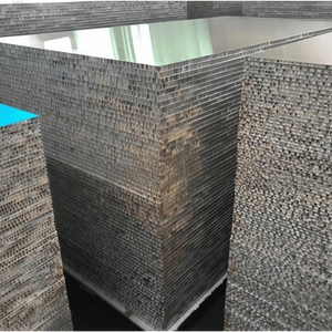 Panneau de pierre à structure alvéolaire en aluminium, feuilles alvéolaires ondulées en aluminium pour portes en bois - Product Image 5