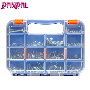 Trung Quốc Nhà Sản Xuất PP Hộp Vít Bu Lông Và Các Loại Hạt Loại Kit Metric Máy Vít Và Các Loại Hạt Và Bu Lông Và Máy Giặt Phẳng - Product Image 3