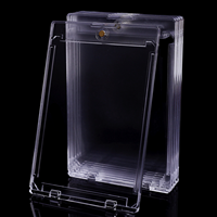 Porte-passeport et porte-cartes magnétique 35PT 55PT 75PT 100PT 130PT 180PT, étui de rangement transparent pour objets de collection, protection UV