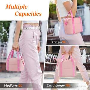 Sac isotherme multifonctionnel personnalisé pour femme, sac à déjeuner imperméable avec une excellente isolation - Product Image 5