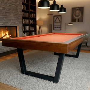 Table <span class=keywords><strong>de</strong></span> billard portable 2-en-1 <span class=keywords><strong>de</strong></span> style coréen moderne en bois massif, disponible en tailles 9ft, 8ft, 7ft, 6ft pour le billard à 8 boules - Product Image 5