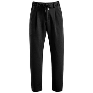 <span class=keywords><strong>Pantalon</strong></span> long pour <span class=keywords><strong>homme</strong></span>, respirant, décontracté, uni, automne et hiver, mode business, cordon de serrage, coupe slim, <span class=keywords><strong>pantalon</strong></span> droit - Product Image 2