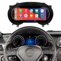 Pantalla Digital para el Tablero W207 W204, Velocímetro, Instrumento Digital, Apple CarPlay Inalámbrico para Mercedes-Benz Clase E C207 A207
